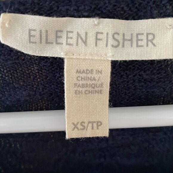 Eileen Fisher Ballet Neck Box Top Sweater - Picture 2 of 6